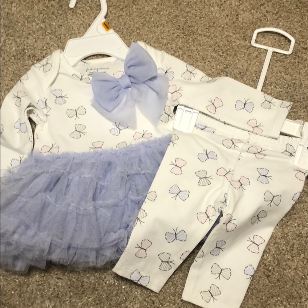 Newborn Butterfly Two Piece Set